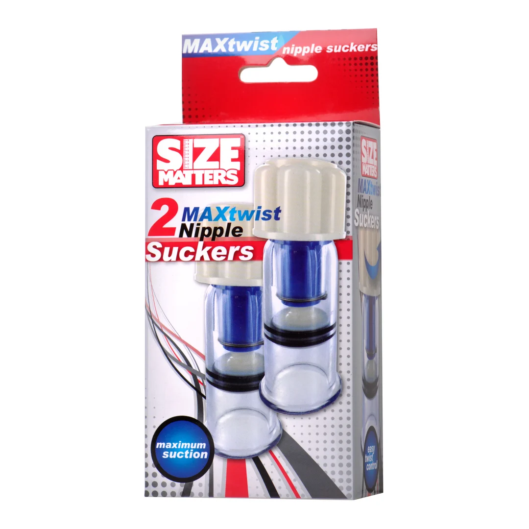 XR Brands Max Twist przyssawki do brodawek - obrazek 1