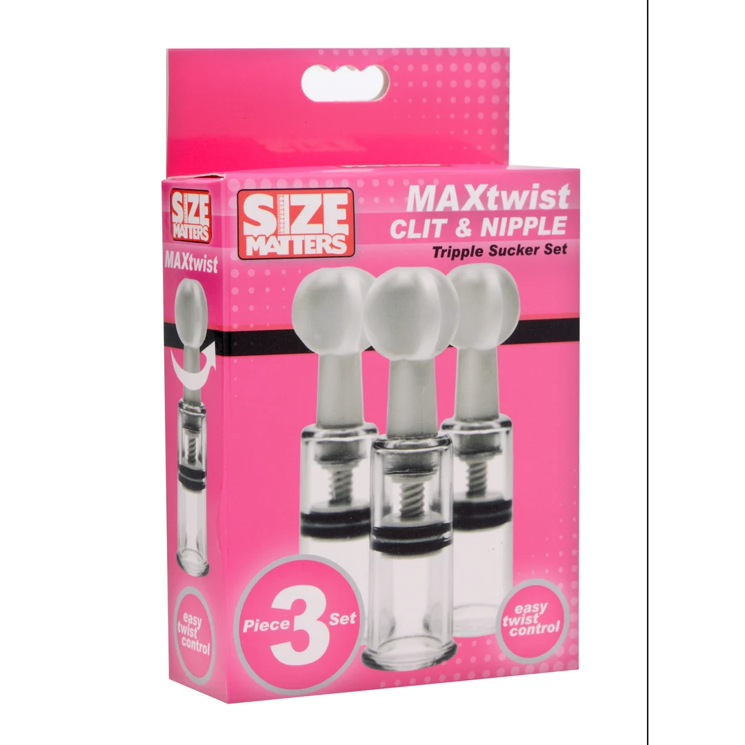 Zasysacze XR Brands Twisted Triplets - obrazek 1