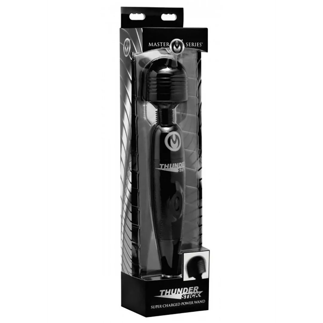 Wibrator typu wand o zmiennej prędkości i intensywnych wibracjach XR Brands Thunder Stick XR Brands - obrazek 1