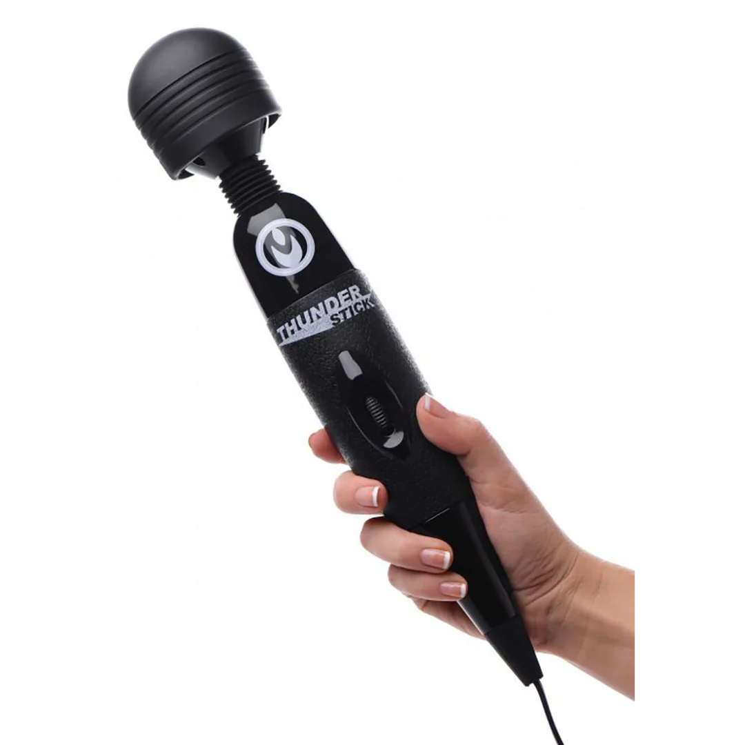Wibrator typu wand o zmiennej prędkości i intensywnych wibracjach XR Brands Thunder Stick XR Brands - obrazek 3