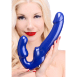 Wibrator strapless – wibrujący strap on z końcówką do stymulacji punktu G – XR Brands - obrazek 6