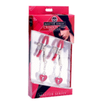 Klamerki BDSM na sutki z regulowanym uciskiem – Charmed Heart Hangslot
