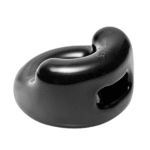 Klatka na penisa z podwójnymi otworami – Chastity Penis Cage - obrazek 2