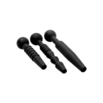 XR Brands Dark Rods silikonowy zestaw zatyczek - obrazek 4