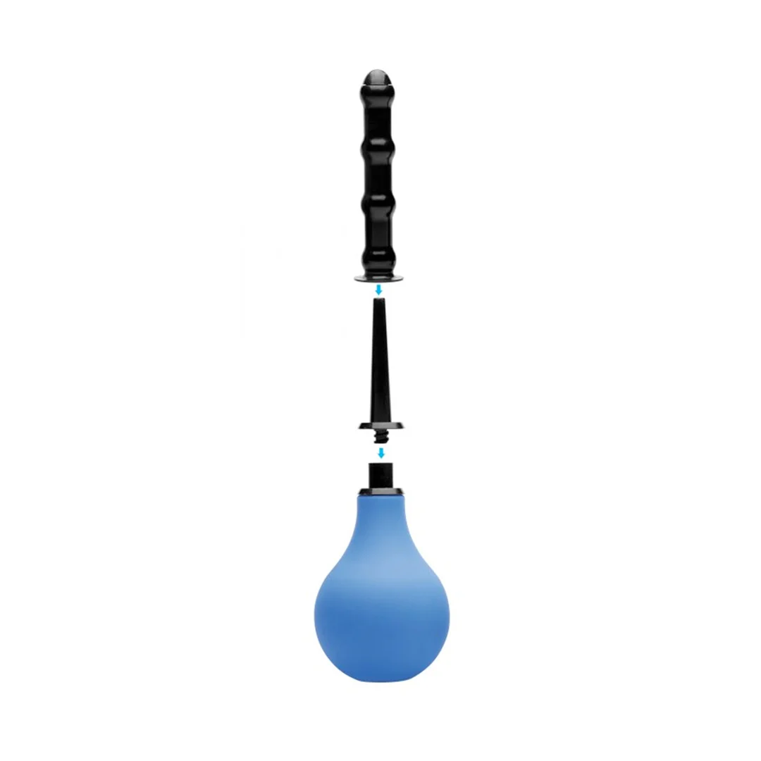 Zestaw do irygacji analnej XR Brands Premium One Way Valve - obrazek 2