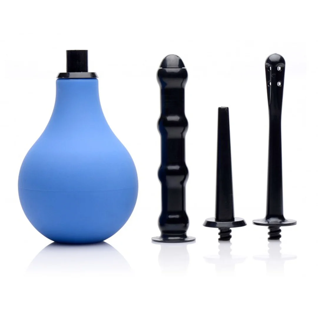 Zestaw do irygacji analnej XR Brands Premium One Way Valve - obrazek 4