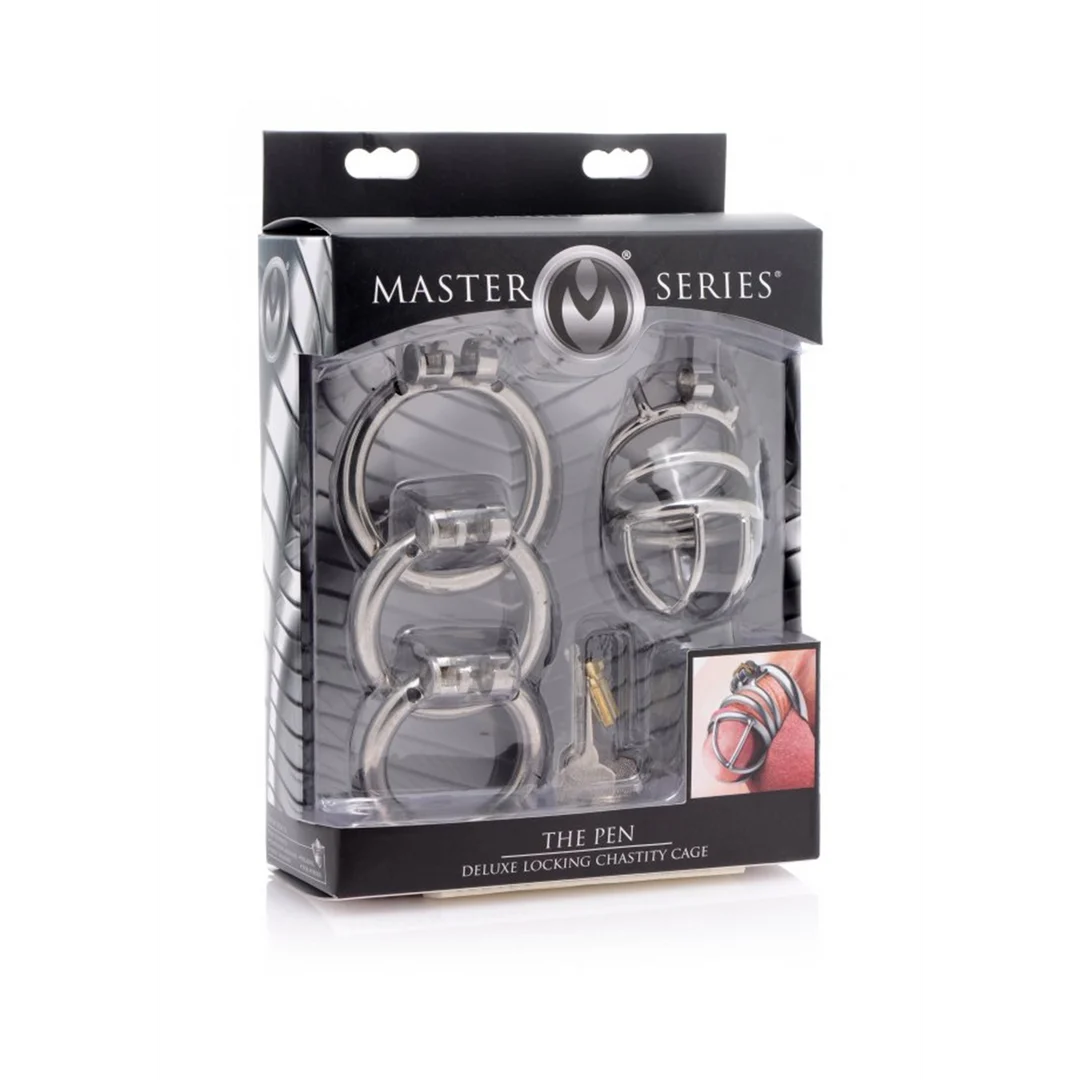 Zamykana klatka do chastity The Pen Deluxe - obrazek 1