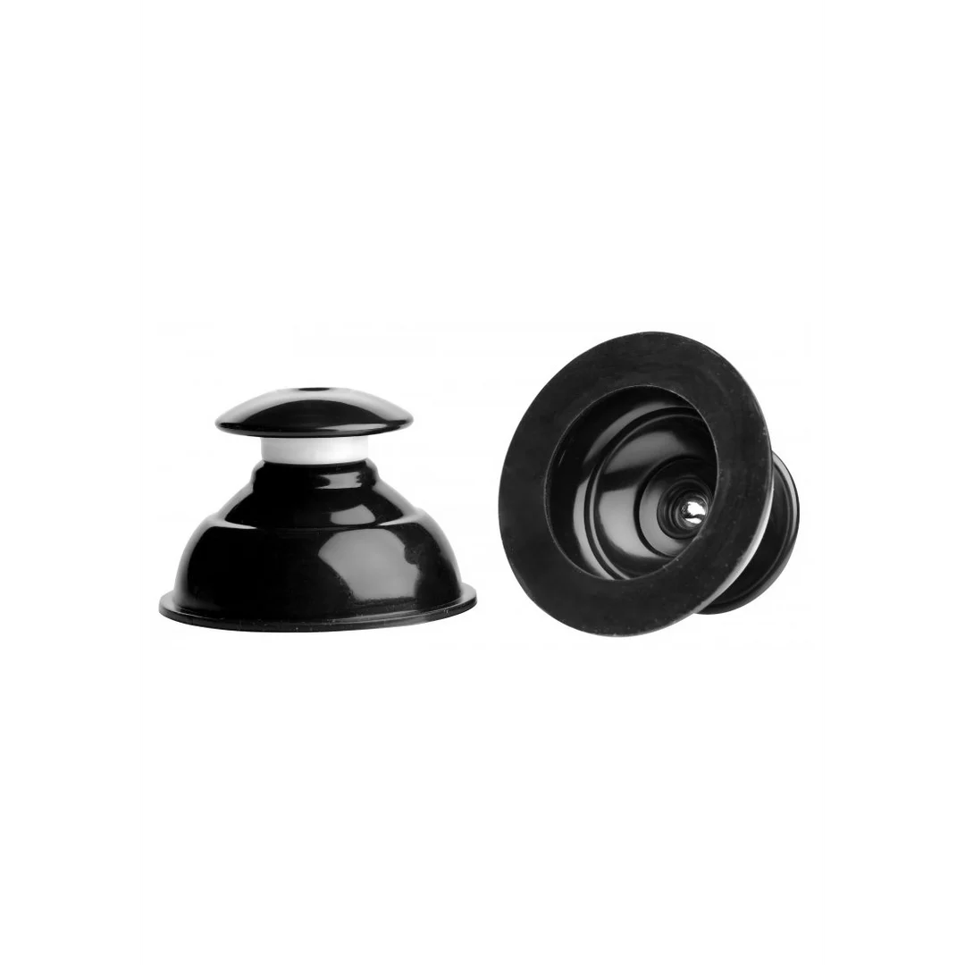 Silikonowe przyssawki na sutki XR Brands Pompers Extreme Suction - obrazek 4