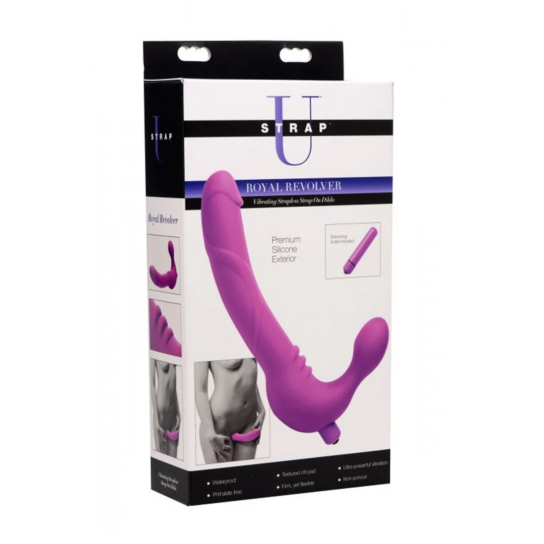 AF456-2 XR Brands Royal Rider strapless strapon - obrazek 1