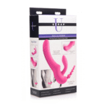 Wibrator strapless z potrójną stymulacją dla osoby noszącej i drugiej połówki | Regal Rider XR Brands