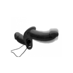 Dildo do noszenia z regulowaną uprzężą – Supreme Pleasure – wibrujące podwójne dildo z uprzężą - obrazek 5