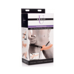 Dildo do noszenia z regulowaną uprzężą – Supreme Pleasure – wibrujące podwójne dildo z uprzężą - obrazek 7
