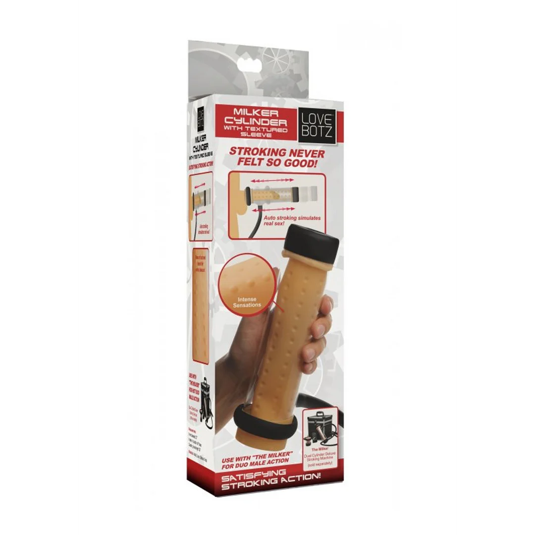Cylinder XR Brands Textured Melker - obrazek 1