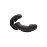 strapless wibrator – z pilotem i dwoma silnikami – XR Brands - obrazek 3