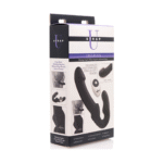 strapless wibrator – z pilotem i dwoma silnikami – XR Brands