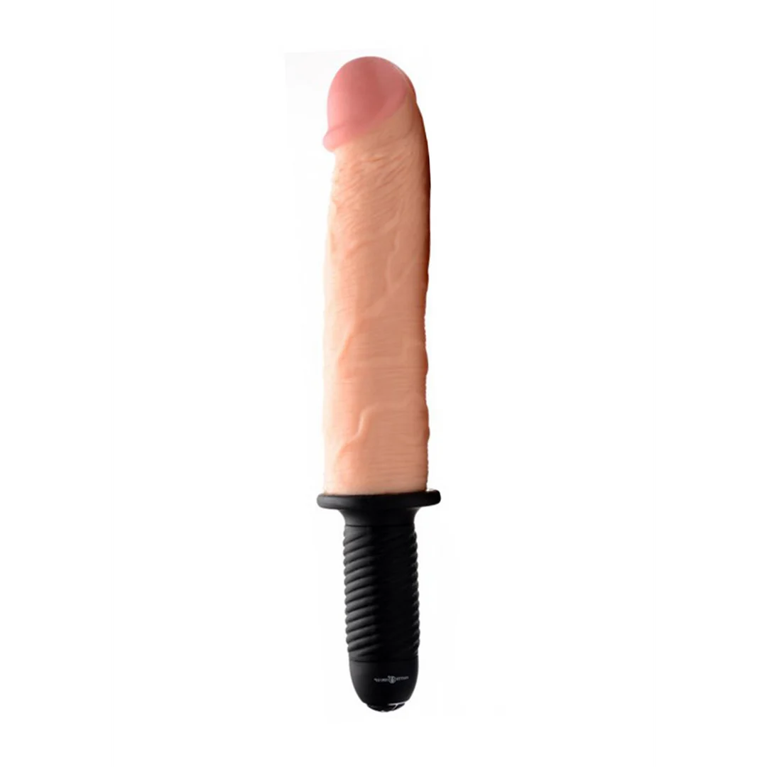 Wibrujące dildo XR Brands Onslaught XXL - obrazek 3