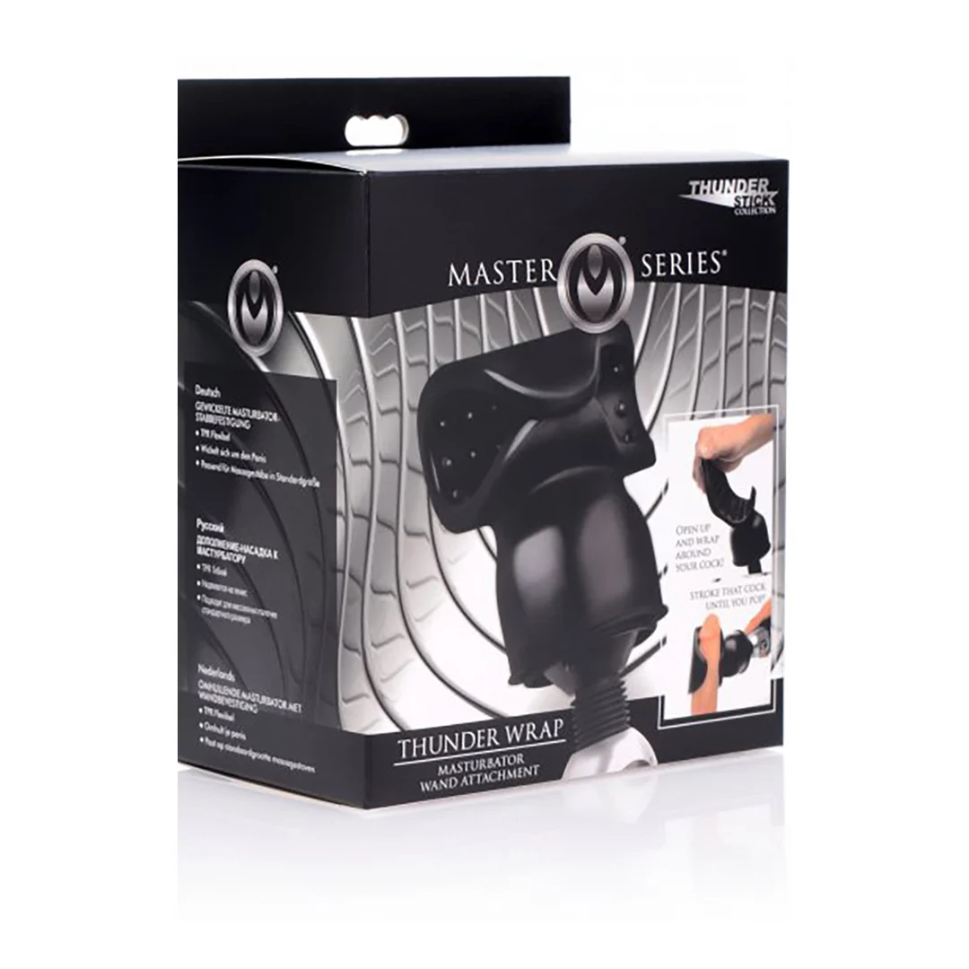 Wibrator typu wand z koralikami – Thunder Wrap XR Brands - obrazek 1