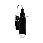 Kompaktowy stroker z wibrującym bulletem – Lightning Stroke - obrazek 6