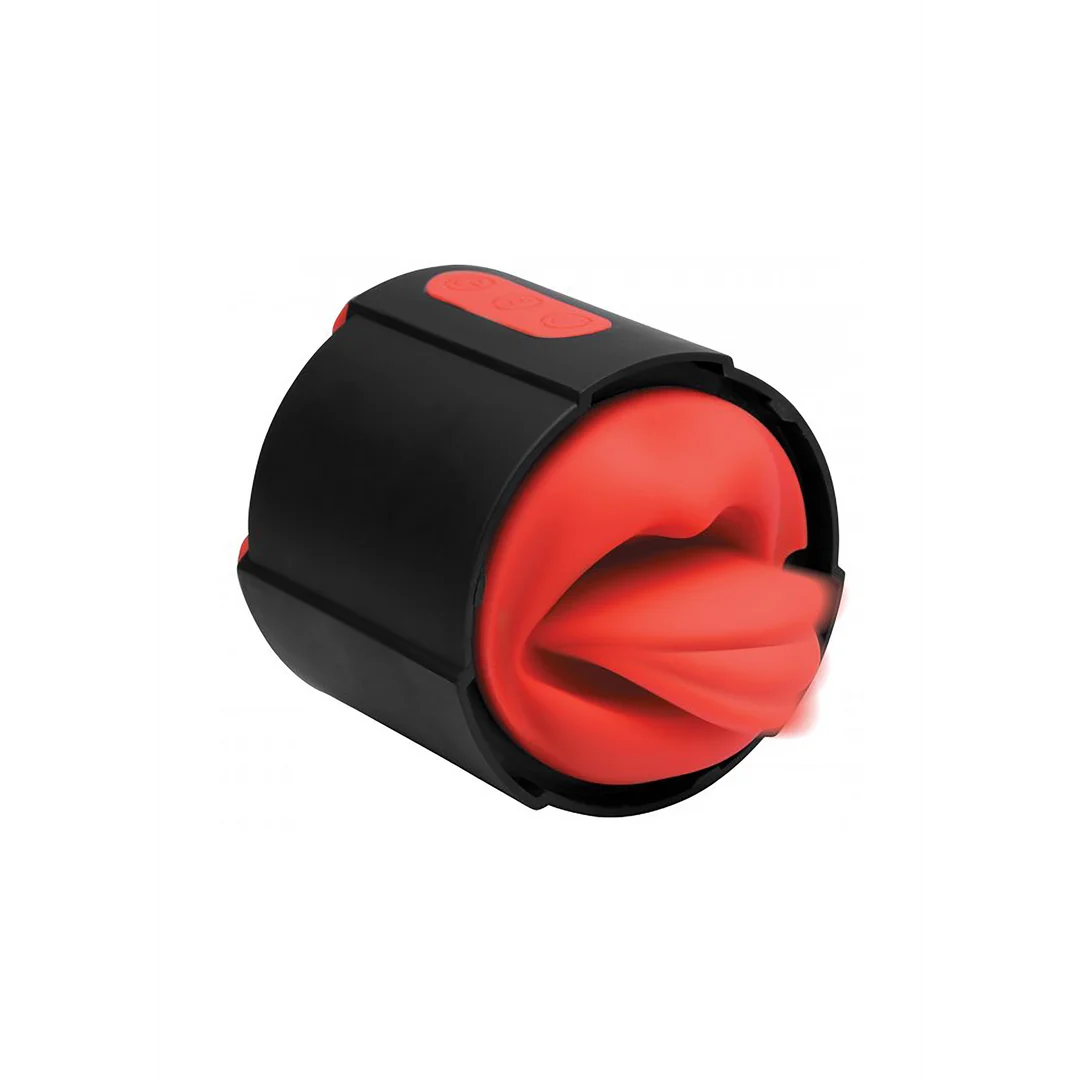 Masturbator XR Brands z ruchomym językiem - obrazek 3
