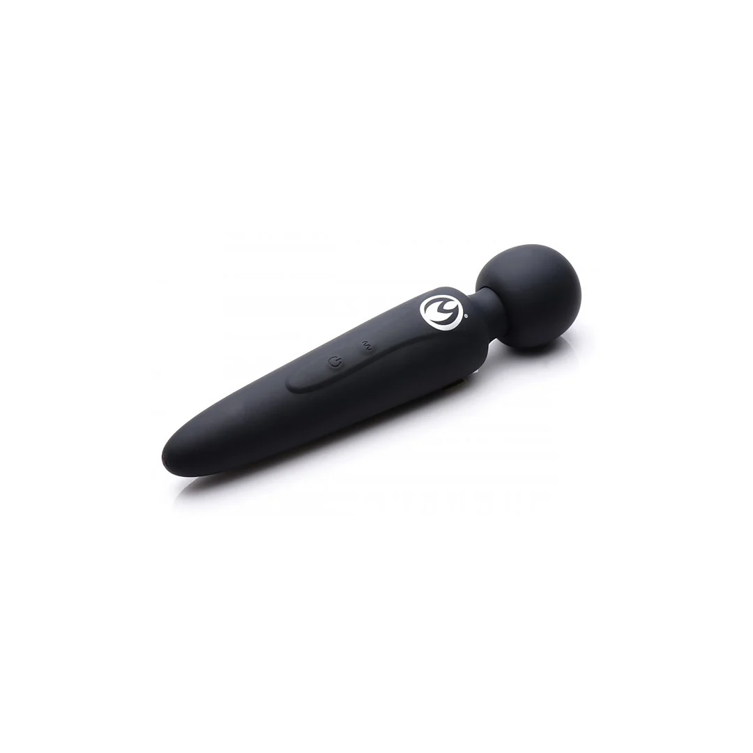 XR Brands Thunderstick, ładowany silikonowy masażer typu wand - obrazek 3