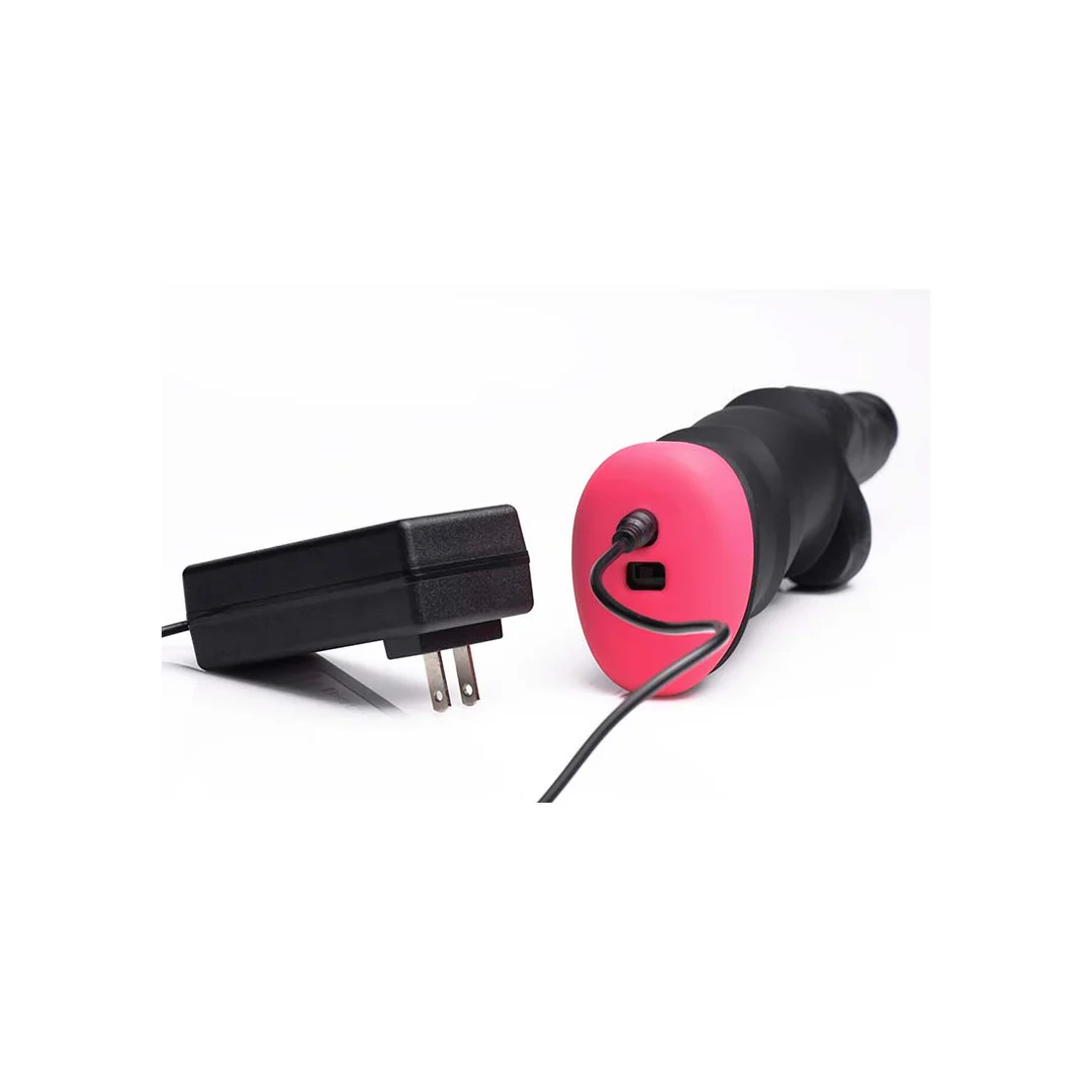 Dildo XR Brands Mega Pounder z ręczną funkcją pchającą - obrazek 2