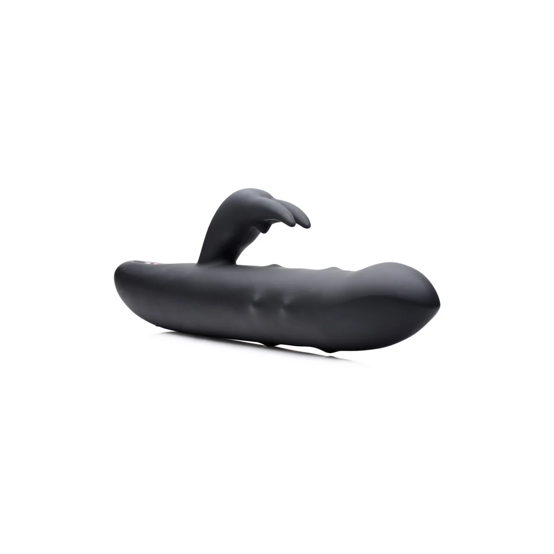 Wibrator typu rabbit XR Brands – podwójny silnik i ruchome koraliki - obrazek 3