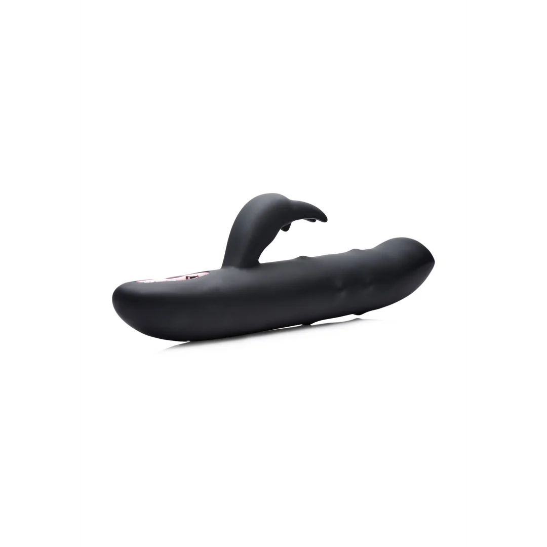 Wibrator typu rabbit XR Brands – podwójny silnik i ruchome koraliki - obrazek 4