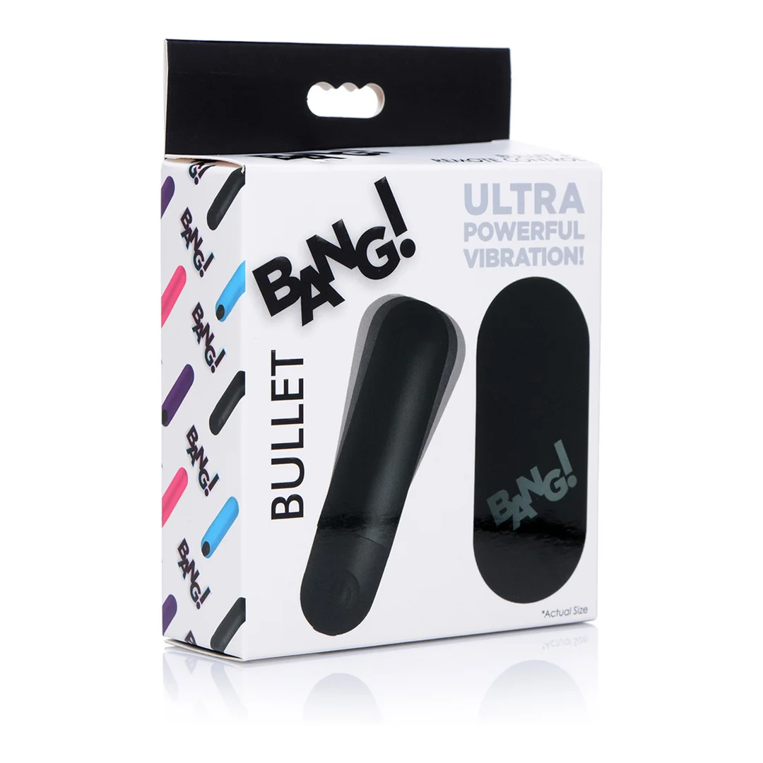 Wibrator XR Brands Bullet z pilotem - obrazek 1