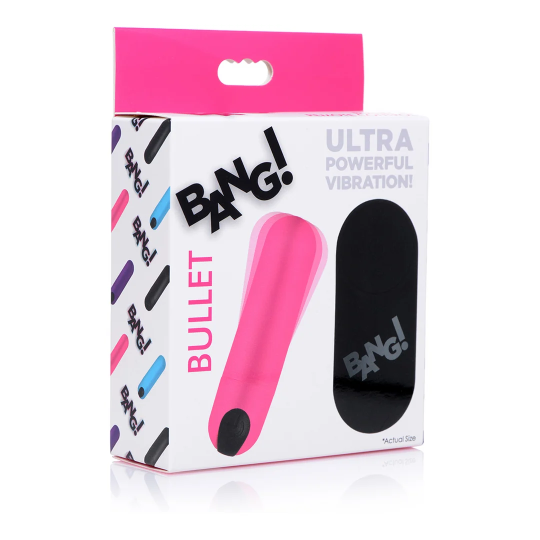 Wibrator XR Brands Bullet z pilotem - obrazek 7