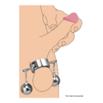 Metalowy ball stretcher Ball Trap XR Brands - obrazek 4