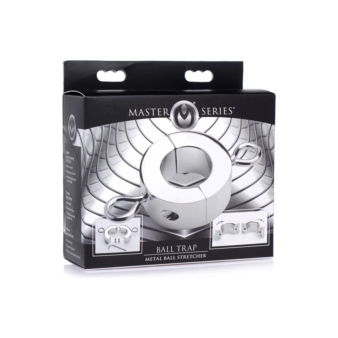 Metalowy ball stretcher Ball Trap XR Brands - obrazek 1