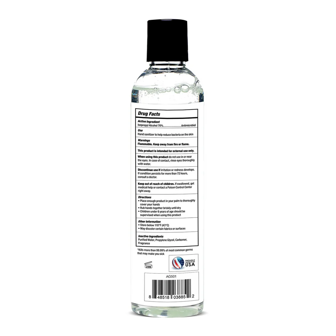 Płyn do czyszczenia zabawek – środek odkażający o maksymalnej mocy do rąk i zabawek – zapach neutralny płciowo – XR Brands – 8 fl oz / 236 ml - obrazek 1