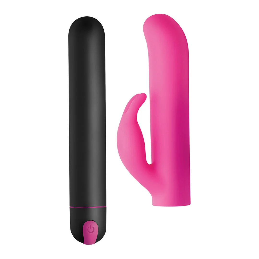 XR Brands XL Bullet i silikonowa nakładka Rabbit - obrazek 4