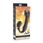 Podwójny wibrator z ruchomym stymulatorem łechtaczki – Pleasure XR Brands