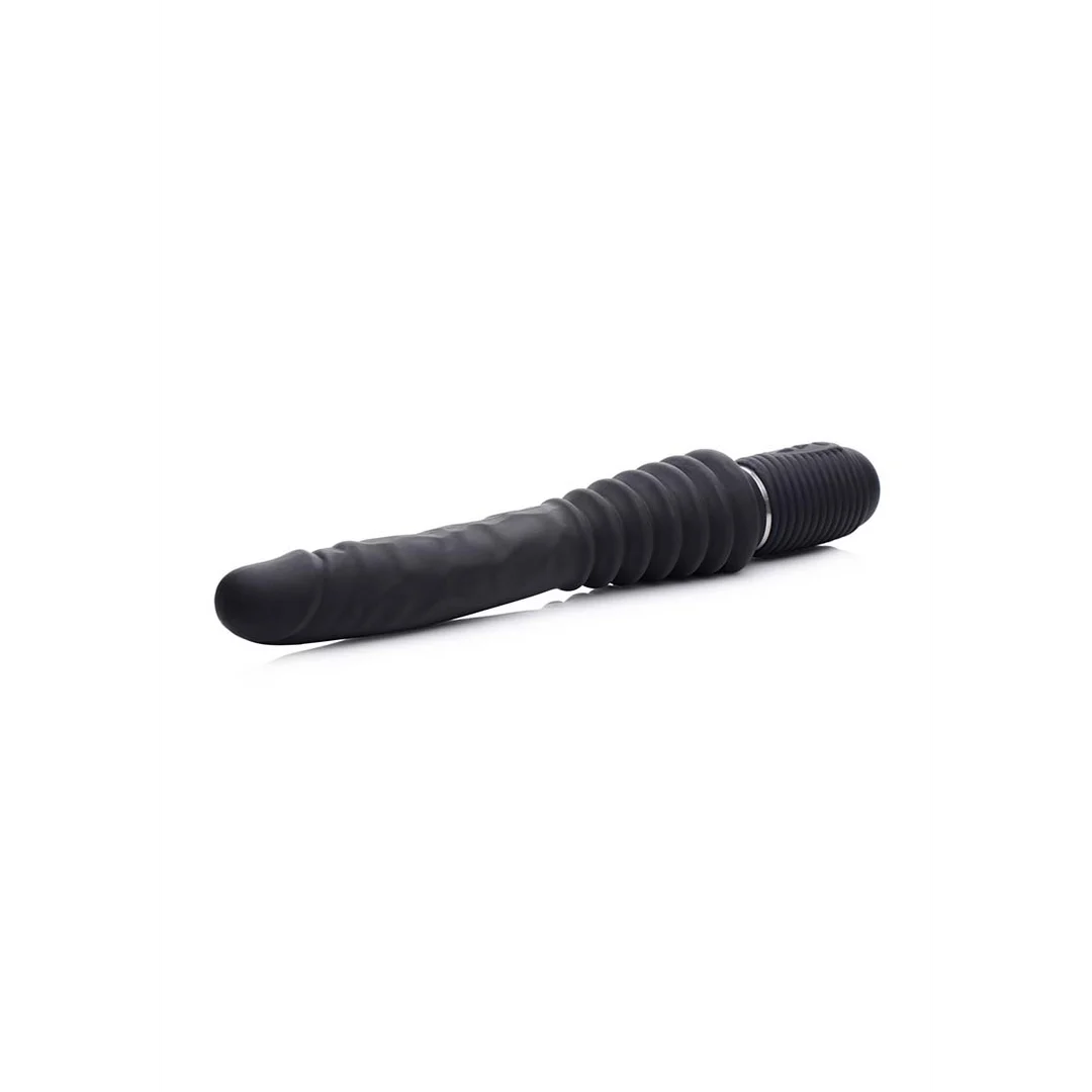 Wibrujące i pchające dildo Thrust Master z uchwytem - obrazek 4