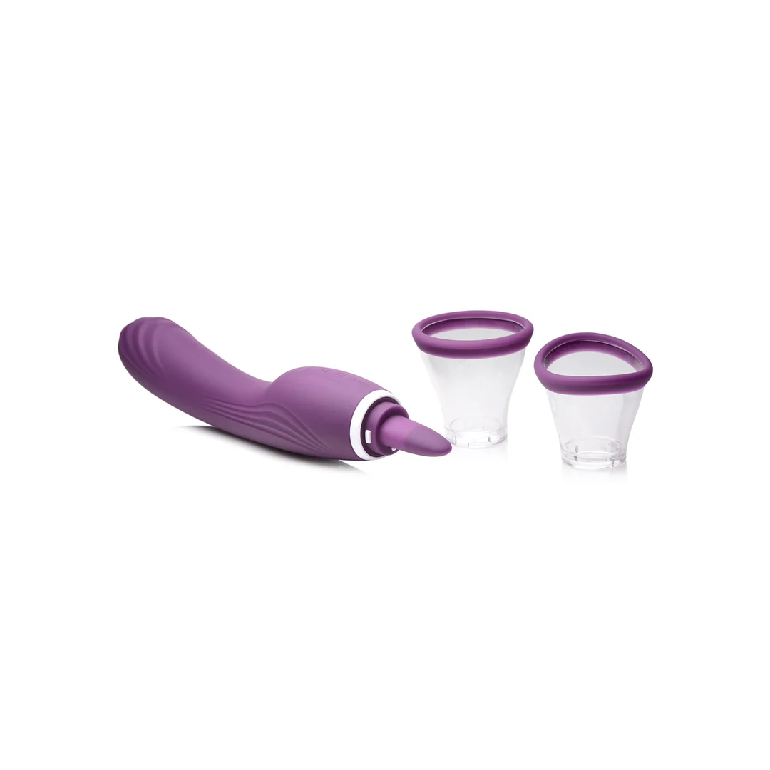 Wibrator liżąco ssący Lickgasm 8x - obrazek 4