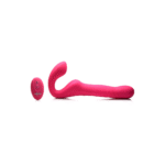 XR Brands Mighty Thrust strapless strap on z funkcją pchania i pilotem - obrazek 5