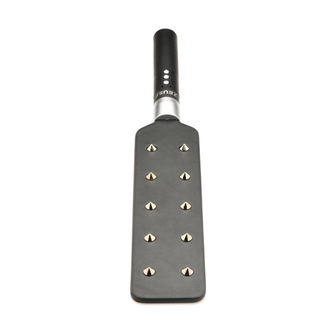 Paddle BDSM z kolcami Spiked Paddle, czarny - obrazek 4