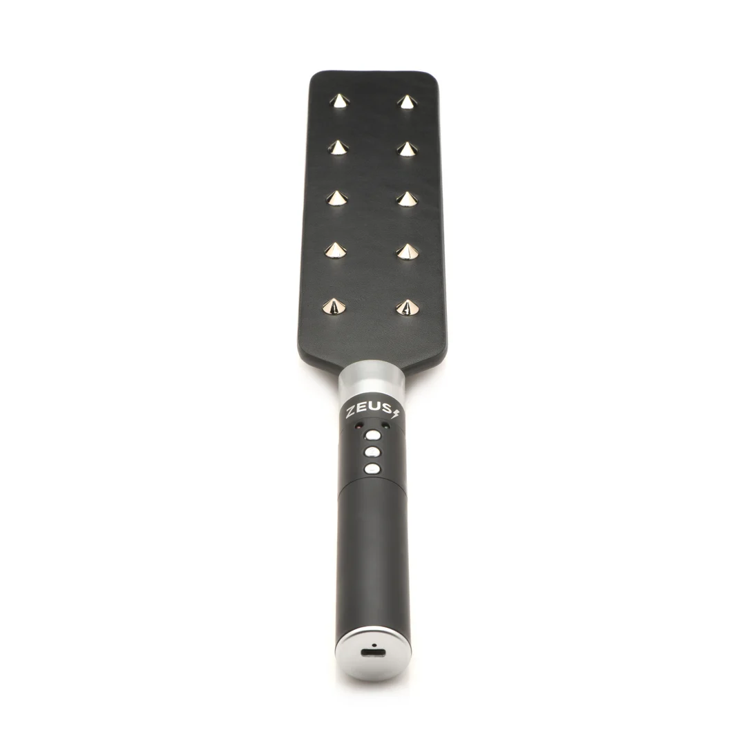 Paddle BDSM z kolcami Spiked Paddle, czarny - obrazek 5