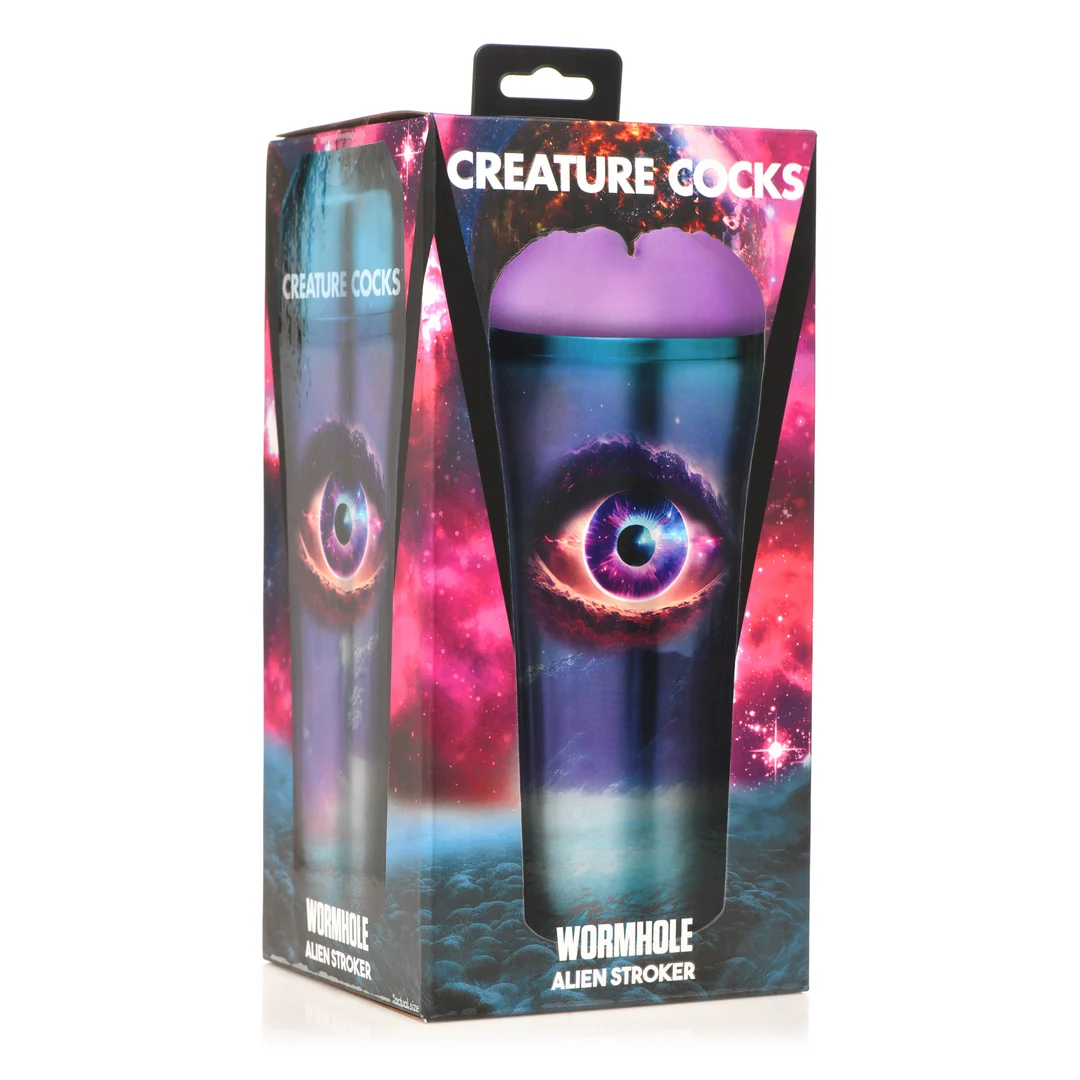 AH240-2 Fioletowy stroker Wormhole Alien - obrazek 1