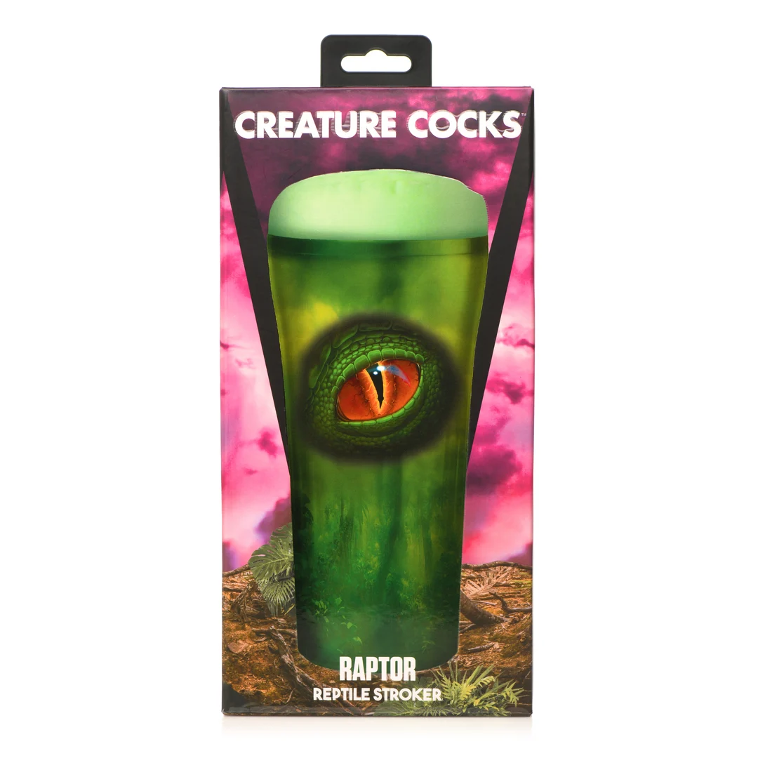 Masturbator XR Brands Raptor, motyw gada - obrazek 2