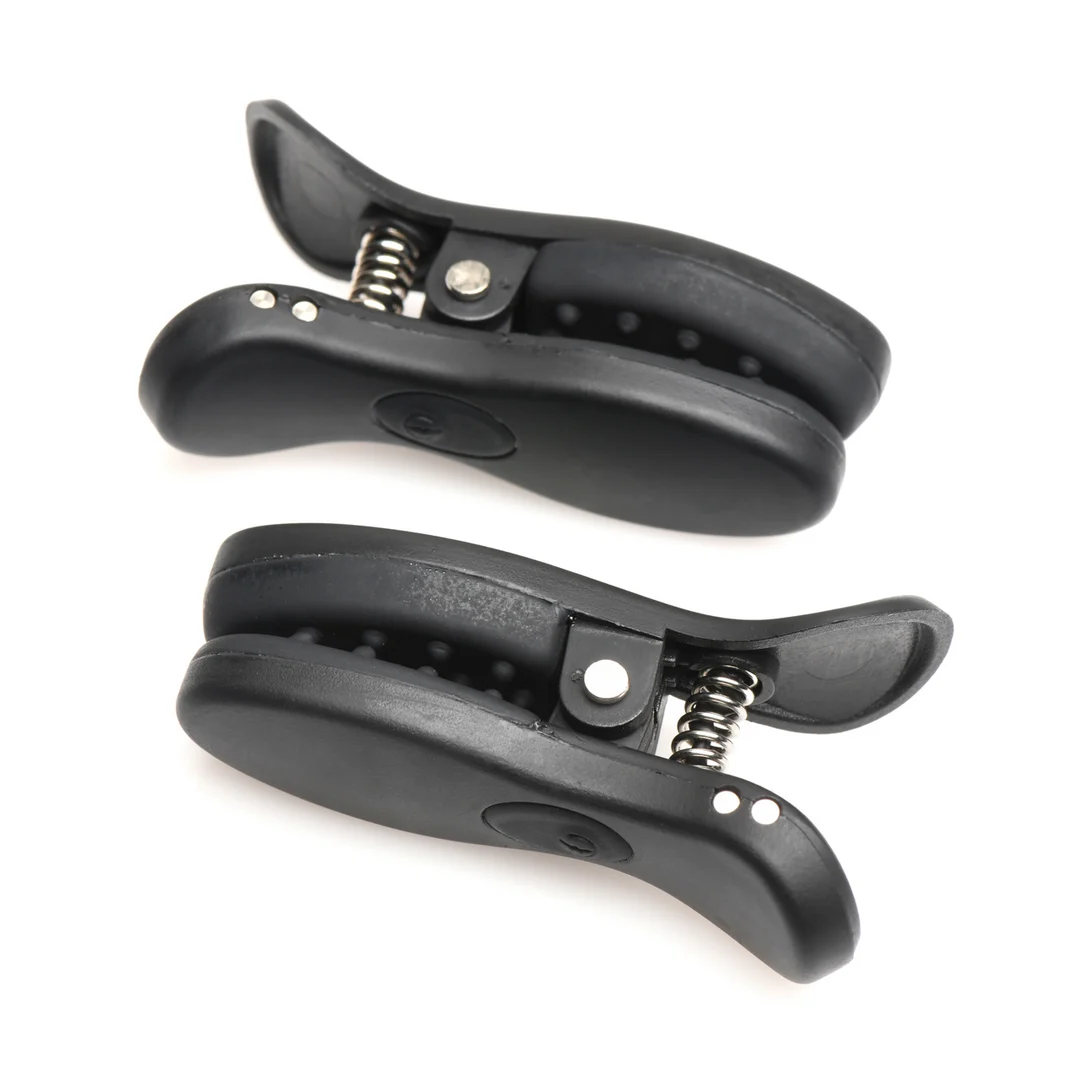 Wibrujące klamerki na sutki XR Brands Dark Grip - obrazek 5