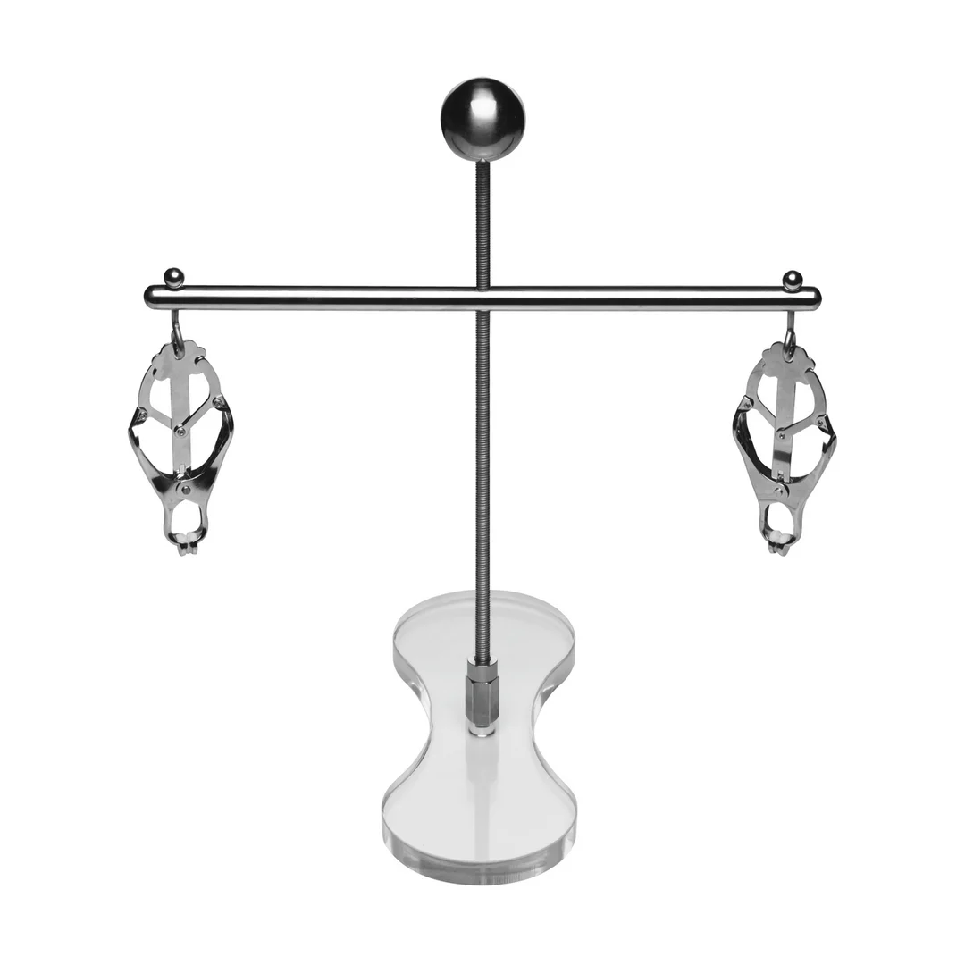 Szczypce na sutki XR Brands Tower of Pain - obrazek 3