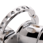 Klatka czystości z regulowanym pierścieniem – Snap-On Chastity Cage - obrazek 5