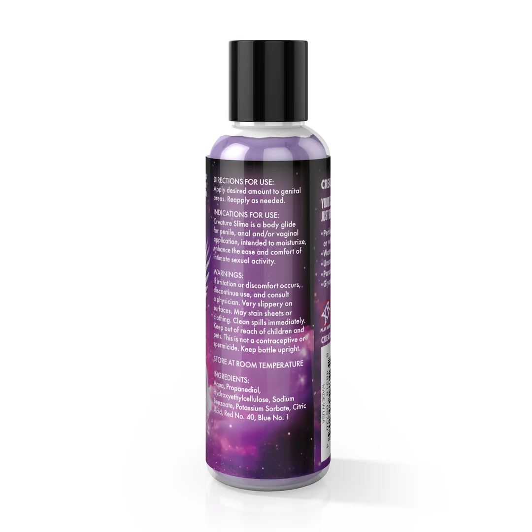 Fioletowy lubrykant na bazie wody Creature Slime - obrazek 2