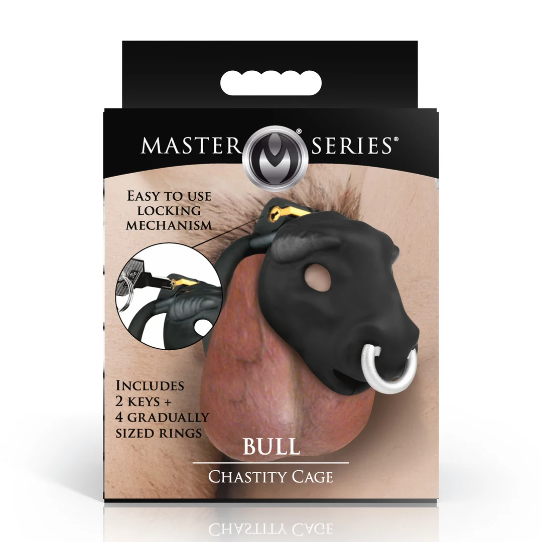 Czarna klatka czystości Bull - obrazek 2