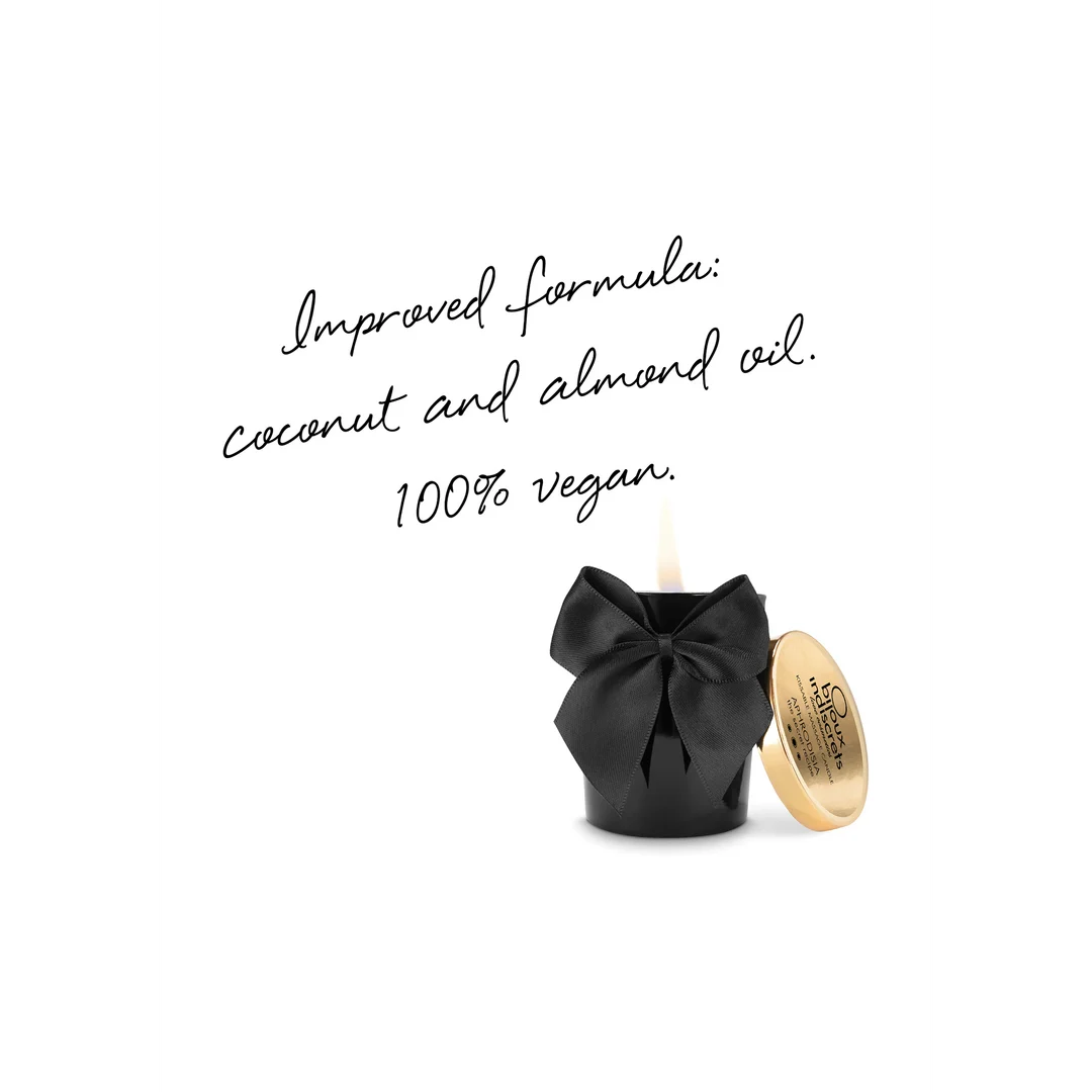 Świeca do masażu – Melt My Heart Aphrodisia (róża, ylang ylang, jaśmin i orientalne przyprawy) – Bijoux Indiscrets – 70 g - obrazek 3
