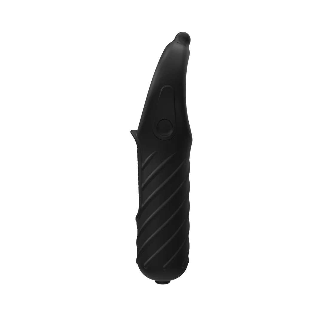 Wibrujący pierścień na penisa z 10 wzorami wibracji – Vibe Edge - obrazek 3