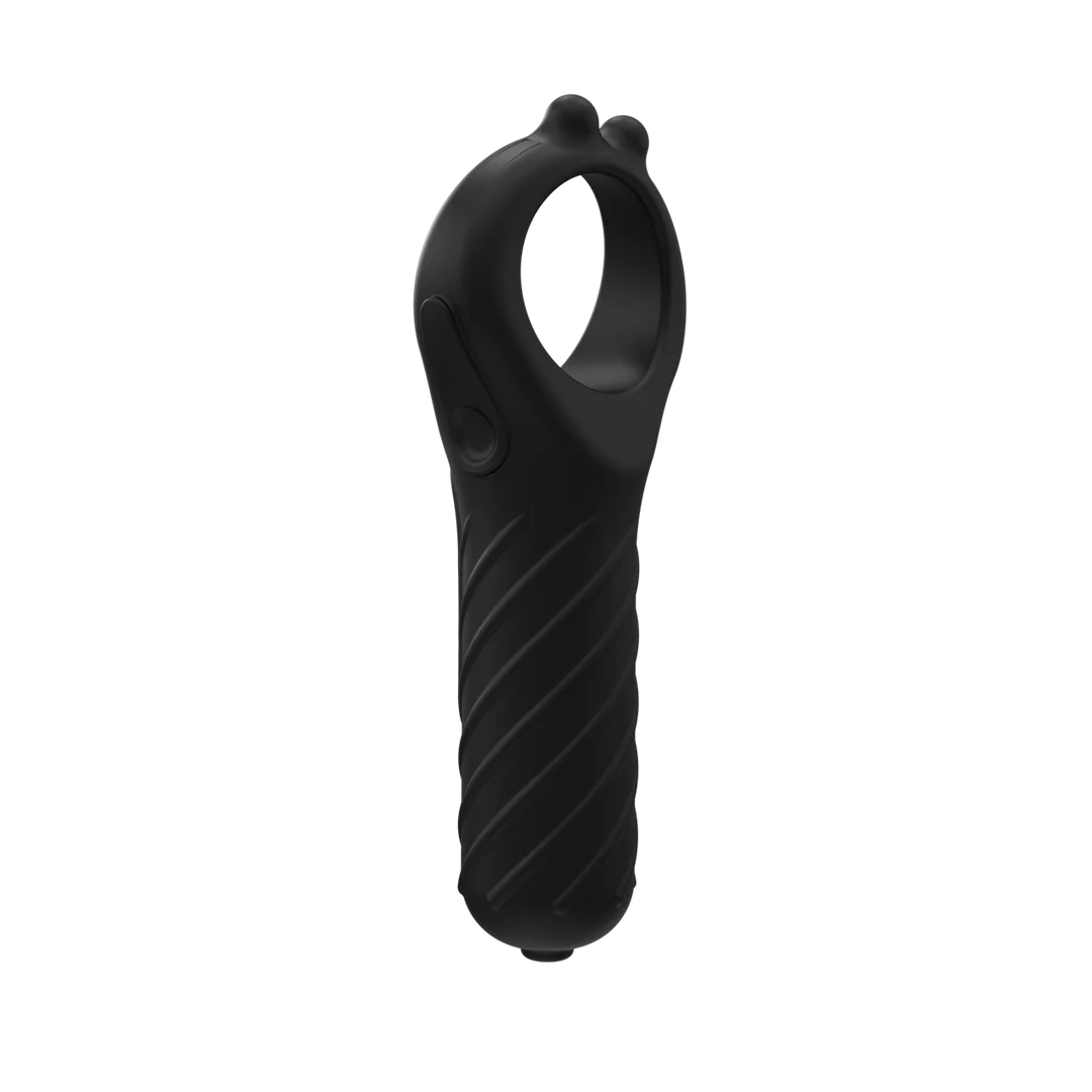 Wibrujący pierścień na penisa z 10 wzorami wibracji – Vibe Edge - obrazek 5