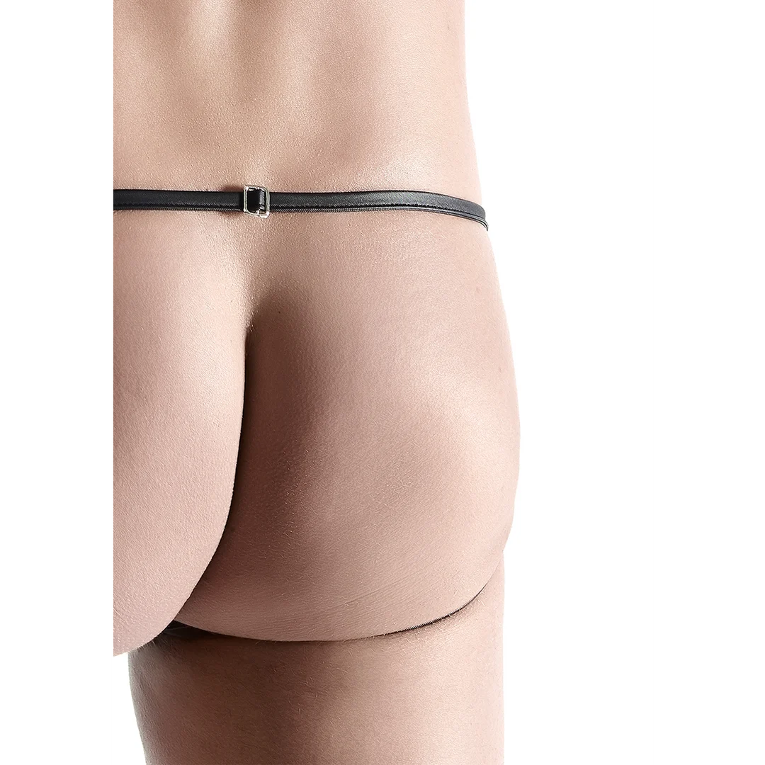 Jockstrap wetlook z efektem Wielkiego Szefa dla wyrazistego wyglądu – SexyPlus - obrazek 3